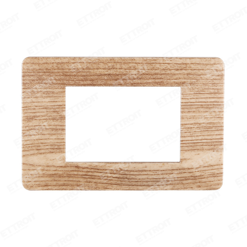 PLACCA PLASTICA 3P LEGNO CHIARO