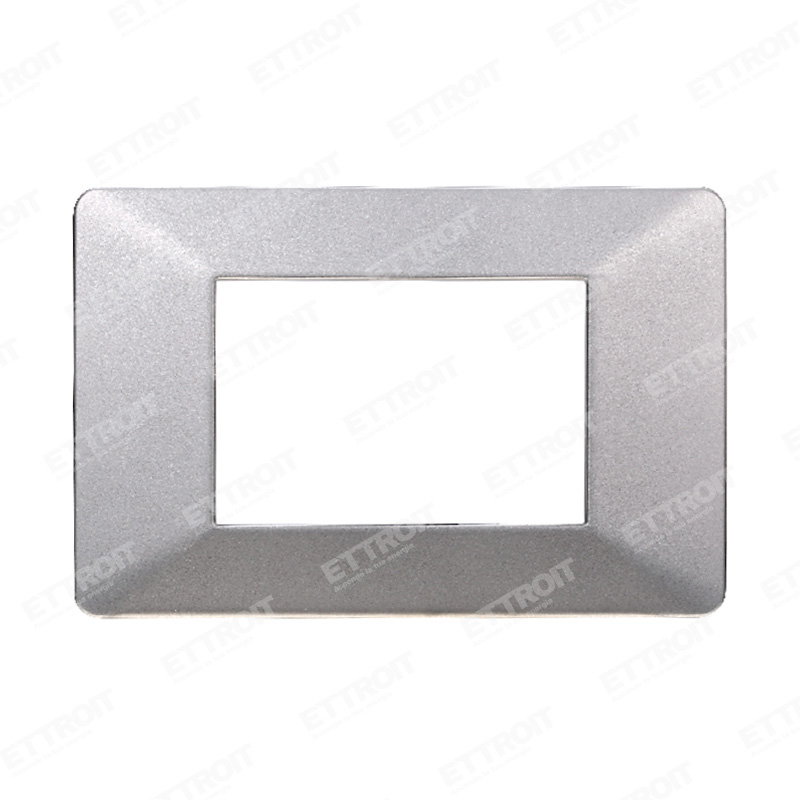 PLACCA PLASTICA 3P SILVER