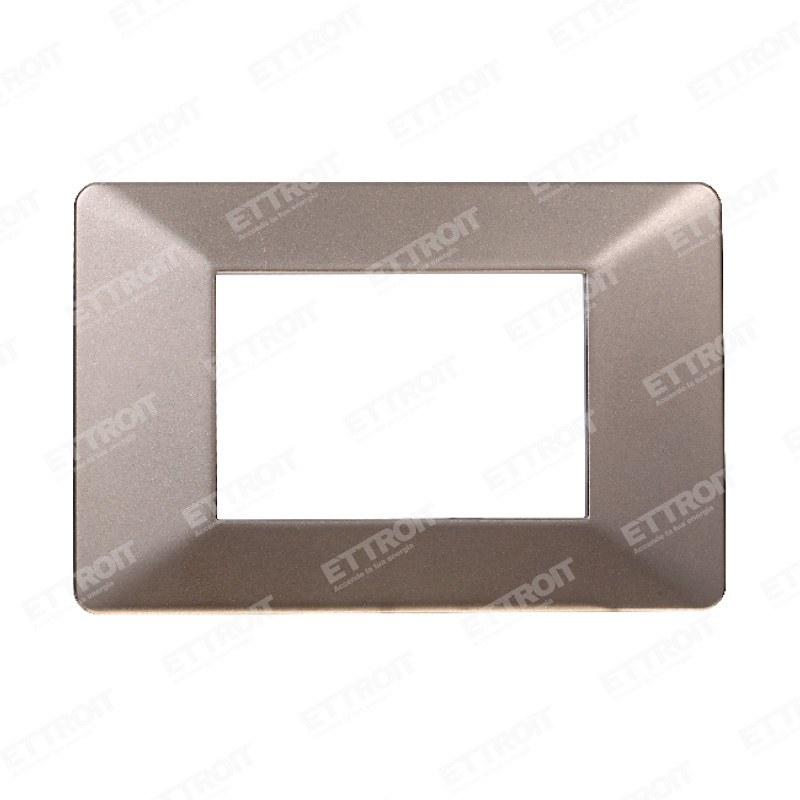 PLACCA PLASTICA 3P BRONZO