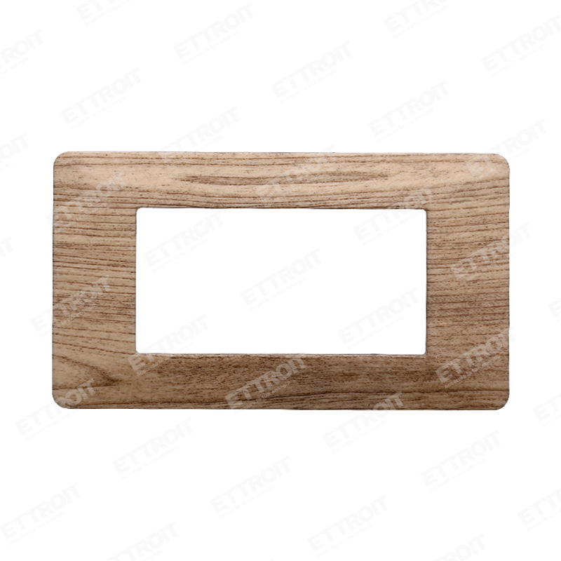 PLACCA PLASTICA 4P LEGNO CHIARO