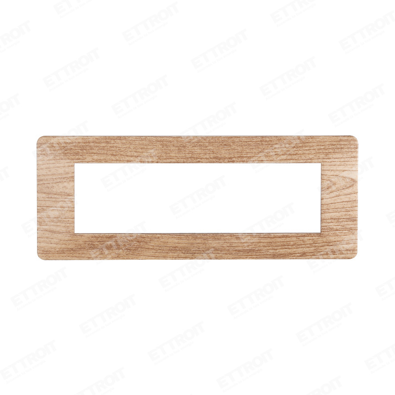 PLACCA PLASTICA 7P LEGNO CHIARO