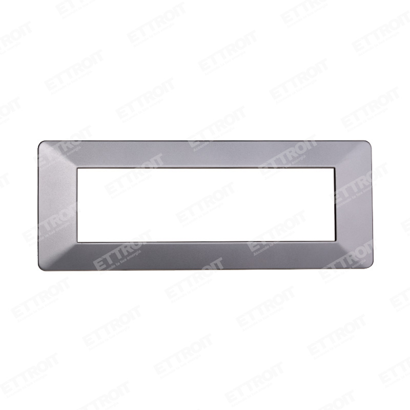 PLACCA PLASTICA 7P SILVER