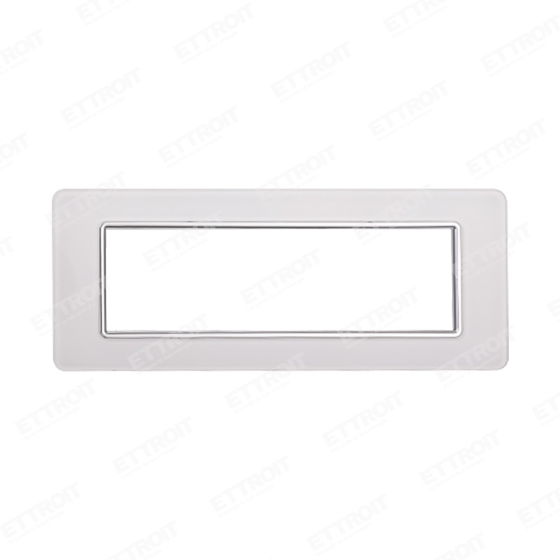 PLACCA VETRO 7P BIANCO