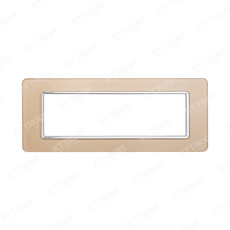 PLACCA VETRO 7P ORO