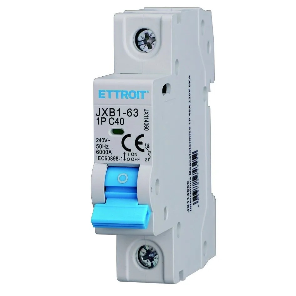 Interruttore Magnetotermico 1P 40A 220V 6KA
