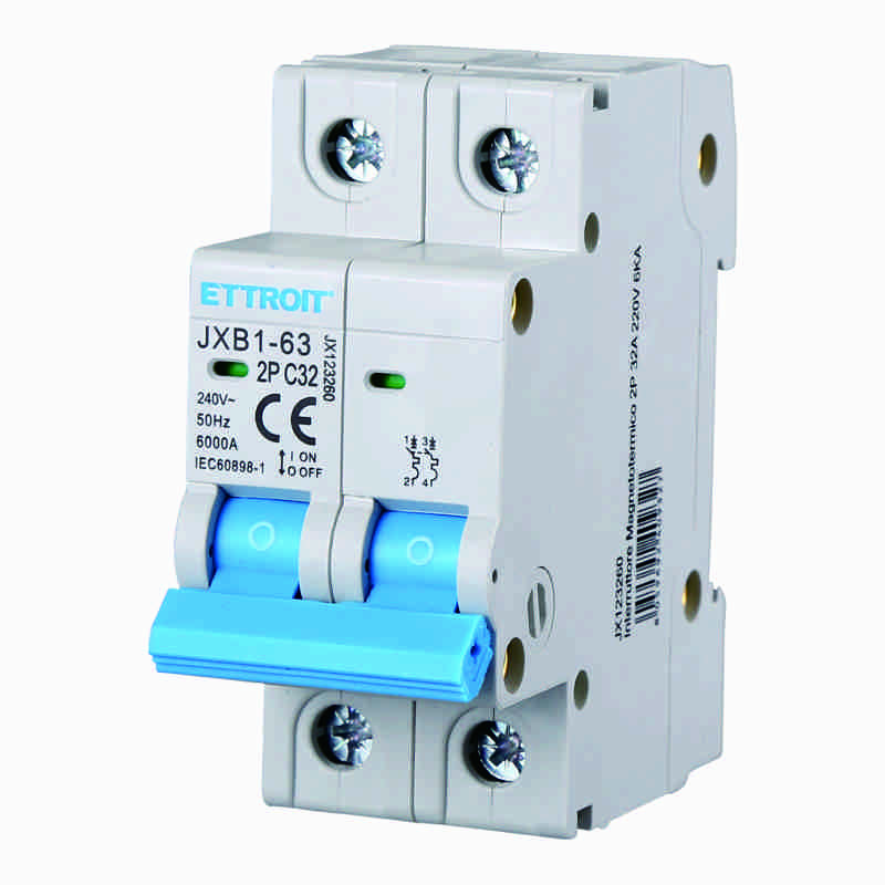 Interruttore Magnetotermico 2P 32A 220V 6KA