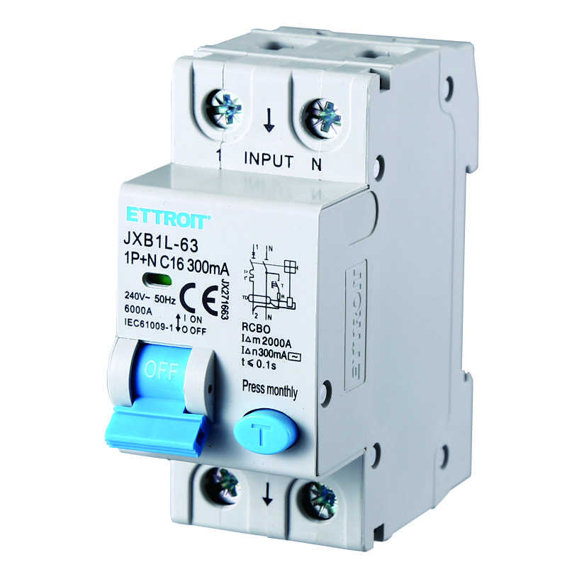 Magnetotermico Differenziale 1P+N 16A 300mA 220V-6KA