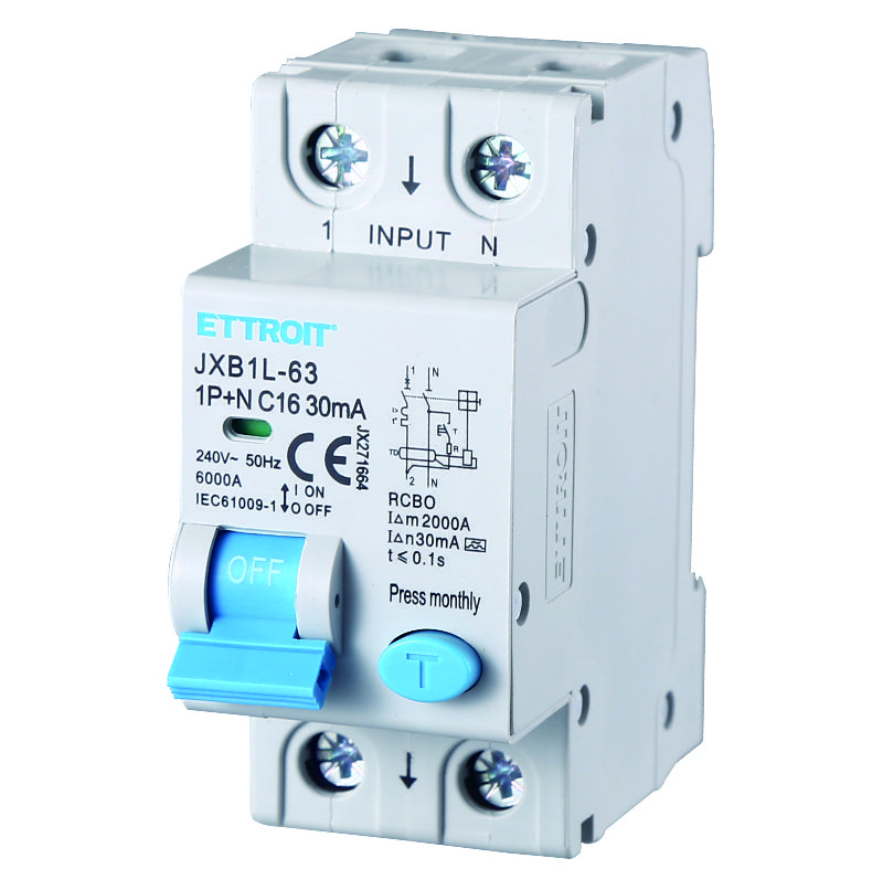 Magnetotermico Differenziale 1P+N 16A 30mA 220V-6KA CLASSE A