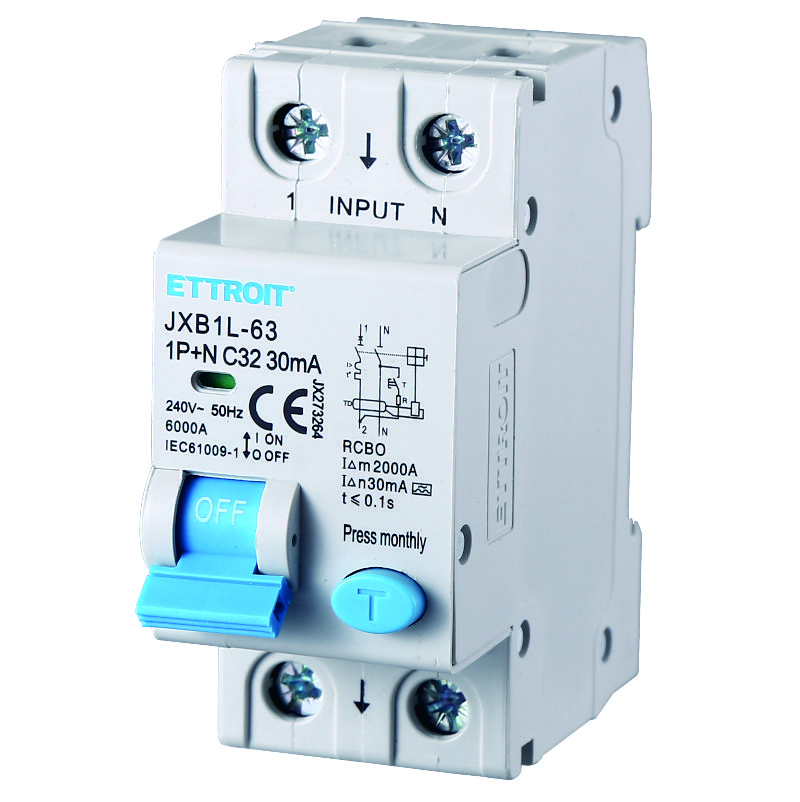 Magnetotermico Differenziale 1P+N 32A 30mA 220V-6KA CLASSE A