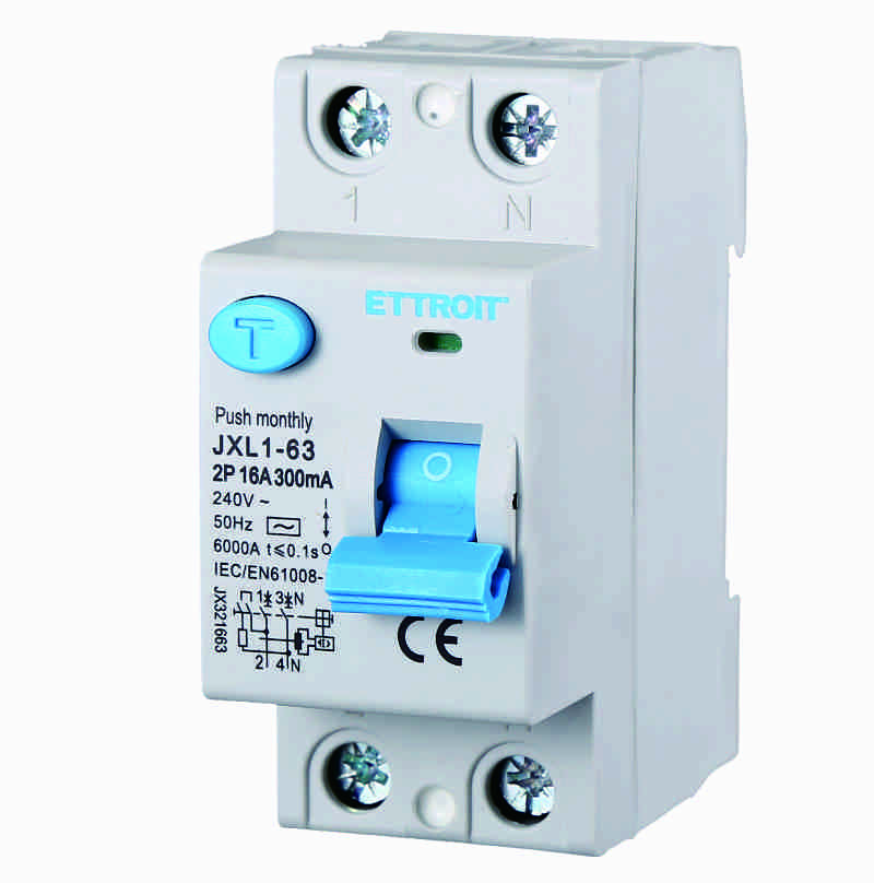 Interruttore Differenziale Puro 2P 16A 300mA 220V-6KA
