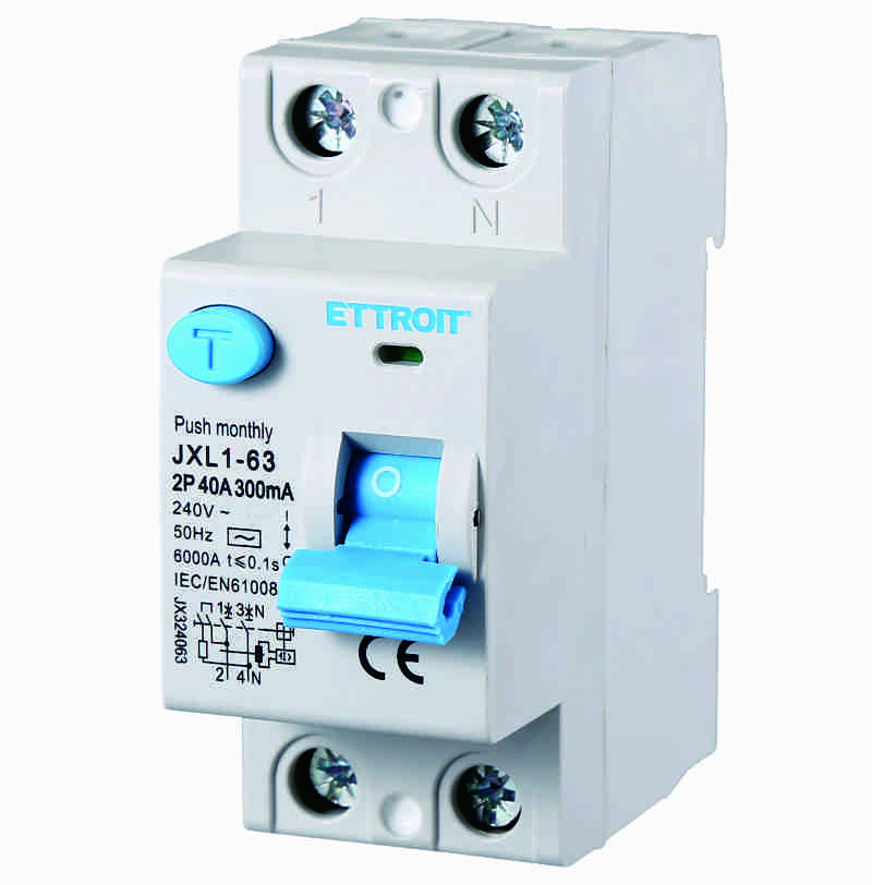 Interruttore Differenziale Puro 2P 40A 300mA 220V-6KA