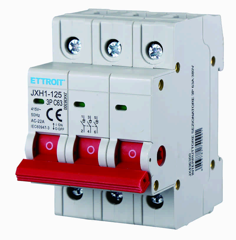 INTERRUTTORE SEZIONATORE 3P 63A 380V