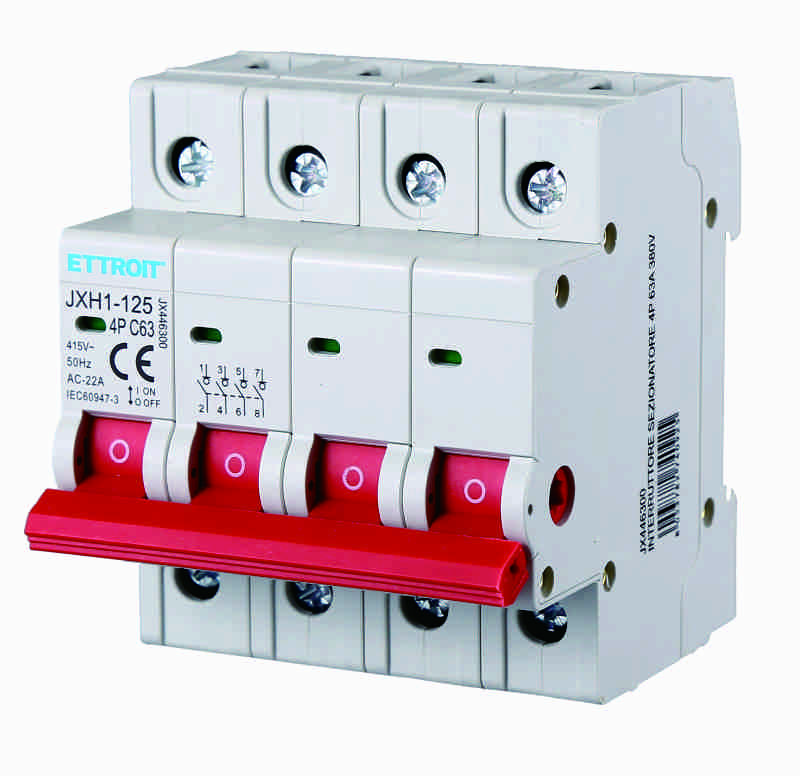 INTERRUTTORE SEZIONATORE 4P 63A 380V
