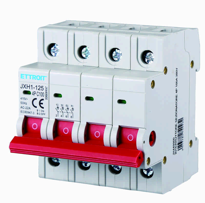 INTERRUTTORE SEZIONATORE 4P 100A 380V
