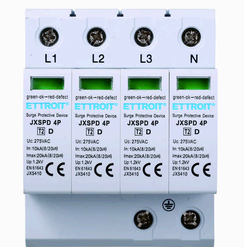 Scaricatore Di Sovratensione 4P 10KA-20KA T2