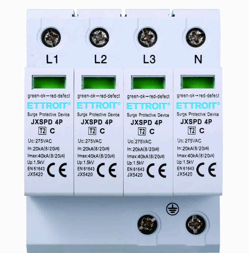 Scaricatore Di Sovratensione 4P 20KA-40KA T2