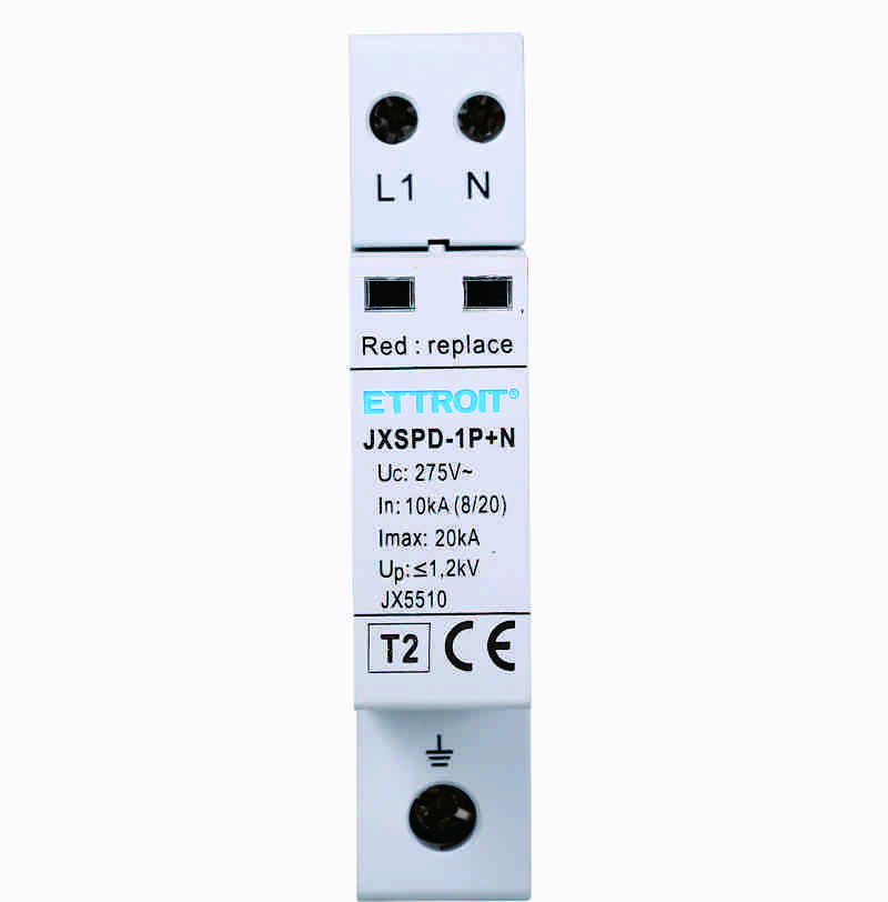Scaricatore Di Sovratensione 1P+N 10KA-20KA T2