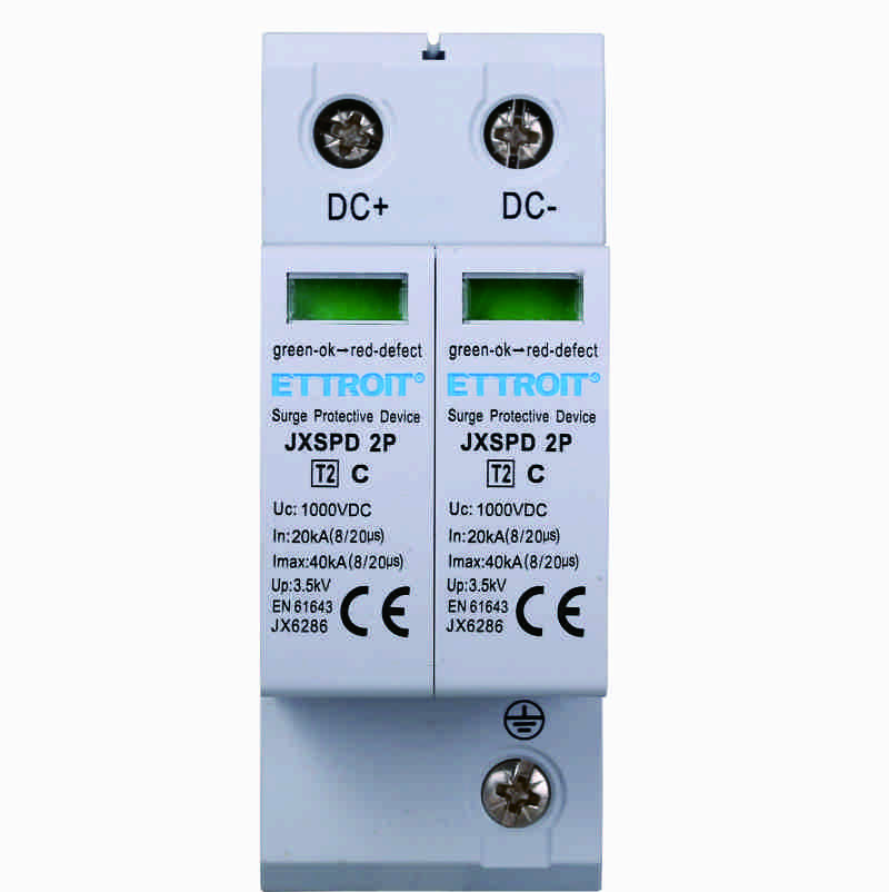 Scaricatore Di Sovratensione Fotovoltaico DC bassa tensione 2P 40KA 1000V