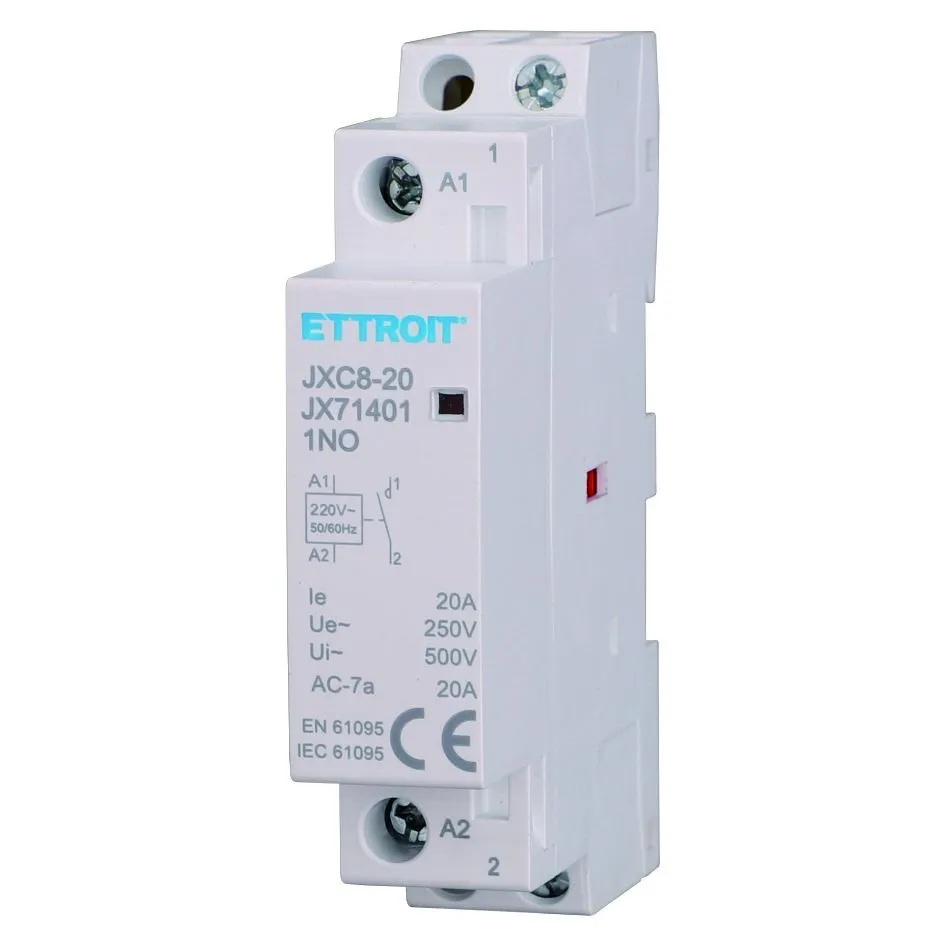 AC contattore DIN Rail 2P 220V 20A 1 Contatti NO