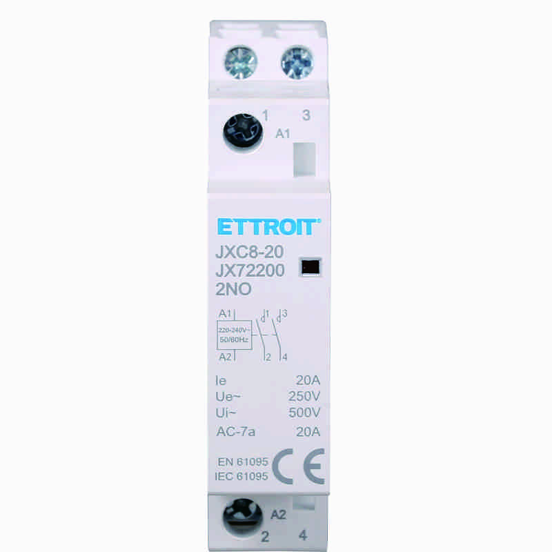 AC contattore DIN Rail 2P 220V 20A 2 Contatti NO