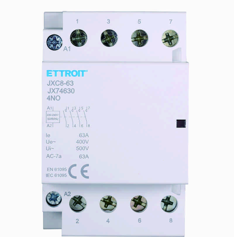 AC contattore DIN Rail 4P 220V 63A 4 Contatti NO