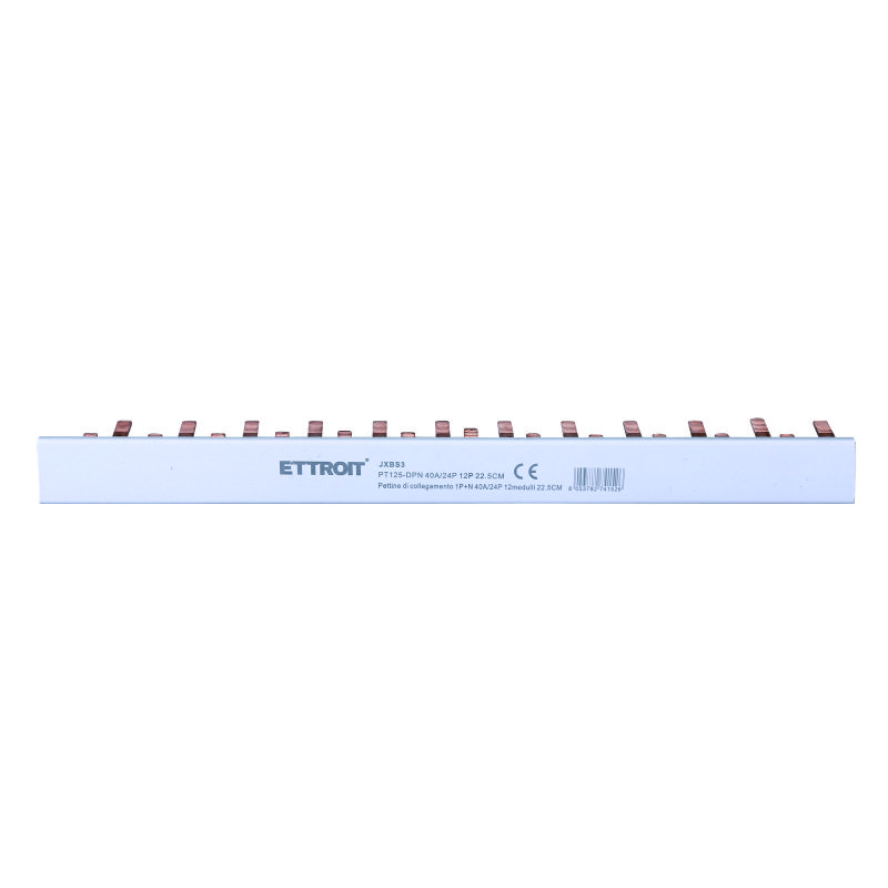 Pettine di collegamento 1P+N 40A/24P 12modulli 22.5CM
