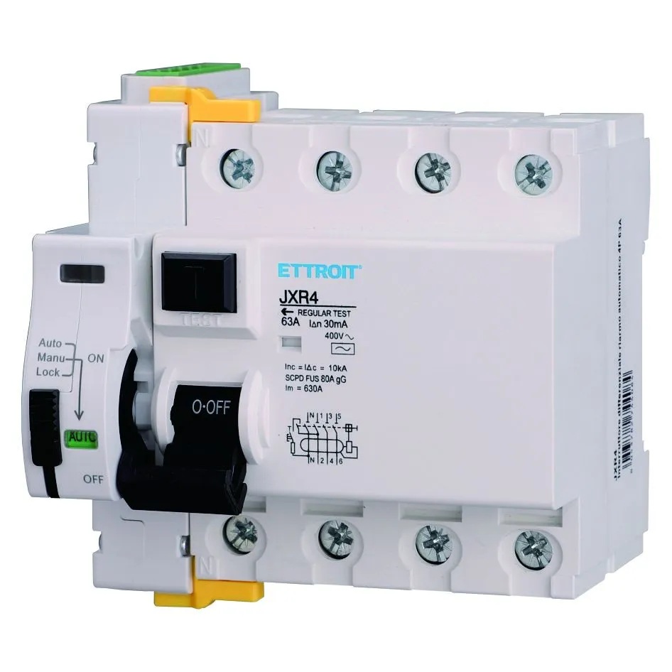 Interruttore differenziale riarmo automatico 4P 63A