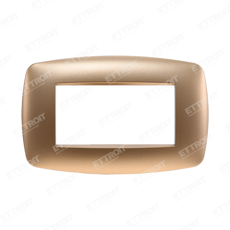 PLACCA SLIM 4P ORO