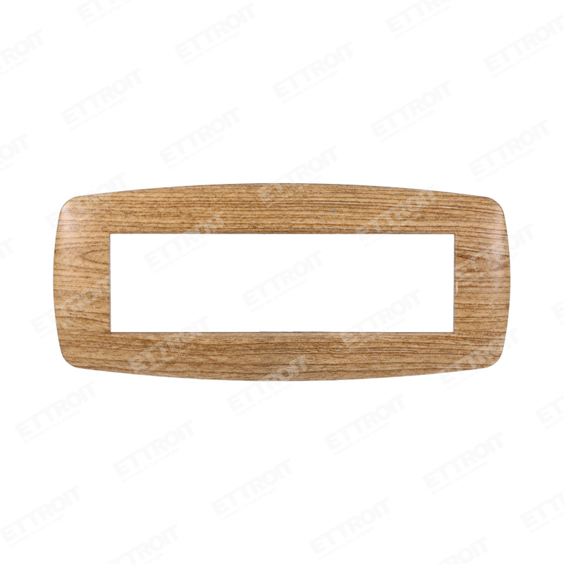 PLACCA SLIM 7P LEGNO SCURO