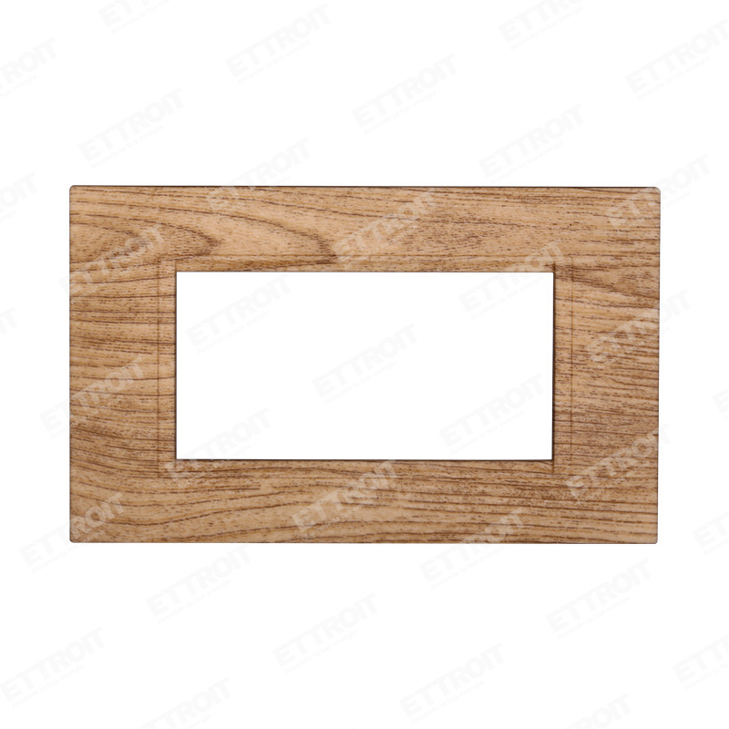 PLACCA QUADRATA 4P LEGNO CHIARO