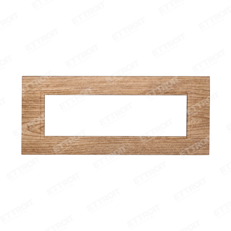 PLACCA QUADRATA 7P LEGNO CHIARO