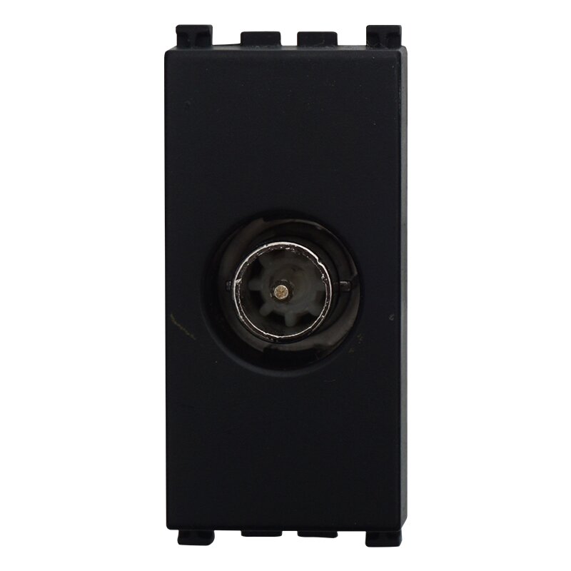 CONNETTORE TV MASCHIO PASSANTE