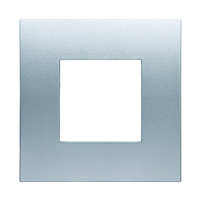 PLACCA PLASTICA 2P SILVER