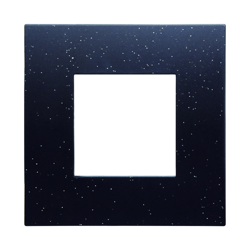 PLACCA PLASTICA 2P NERO BRILLANTE