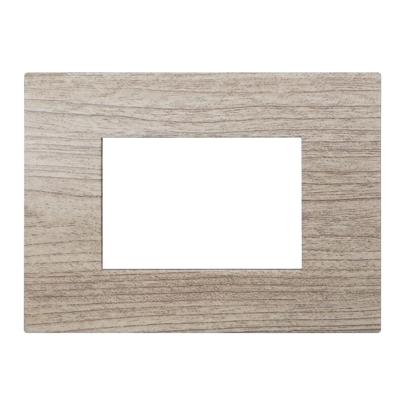 PLACCA PLASTICA 3P LEGNO CHIARO