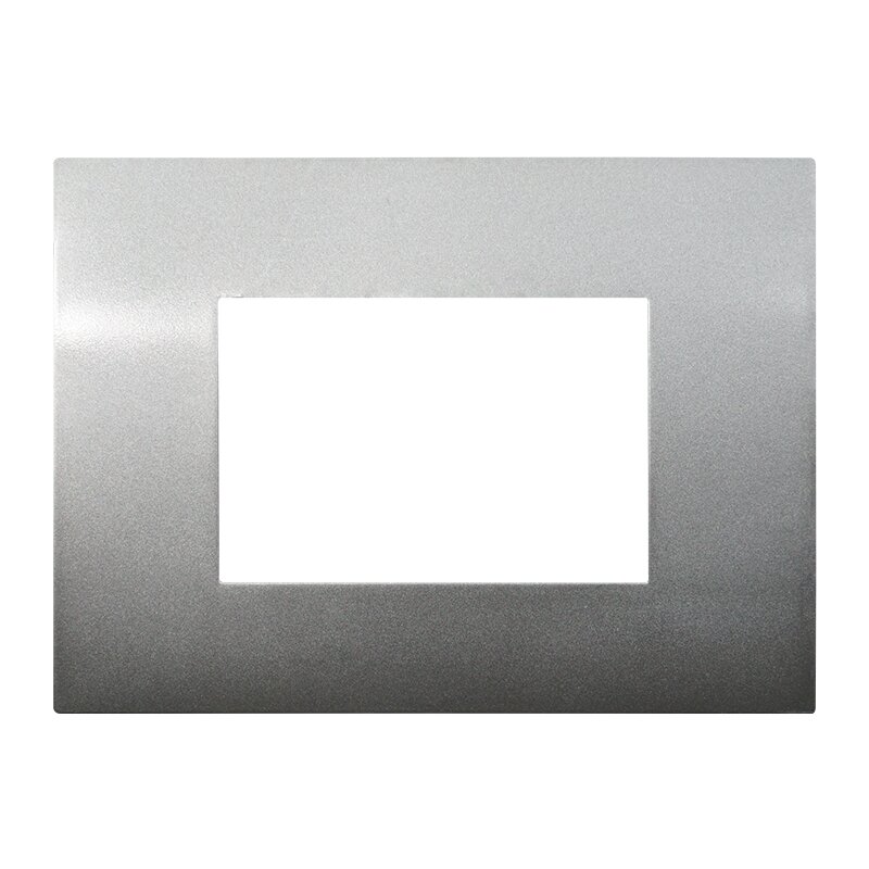 PLACCA PLASTICA 3P TITANIO