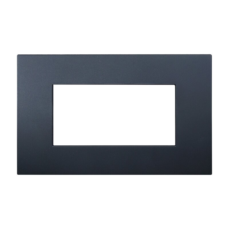 PLACCA PLASTICA 4P NERO