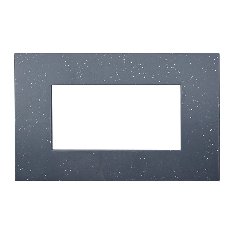 PLACCA PLASTICA 4P NERO BRILLANTE