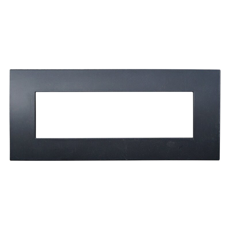 PLACCA PLASTICA 7P NERO