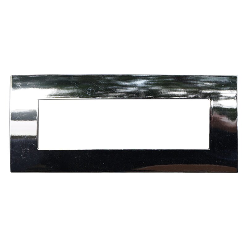 PLACCA PLASTICA 7P CROMATO LUCIDO